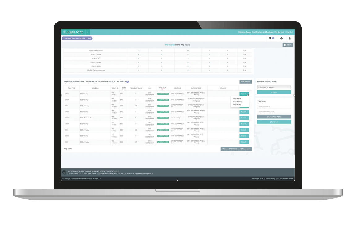 Workshop Monitoring - Pro-Cloud BlueLight | Critical Emergency Services ...